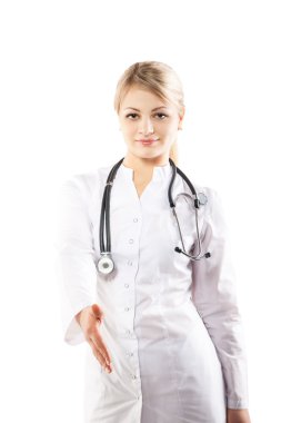 Doktor için karşılıklı yardım eder