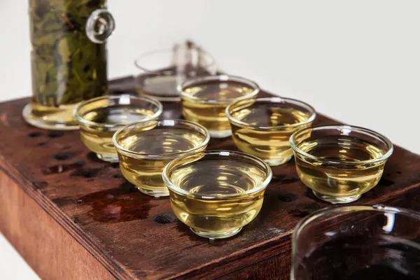Cérémonie du thé chinois. Set de thé — Photo