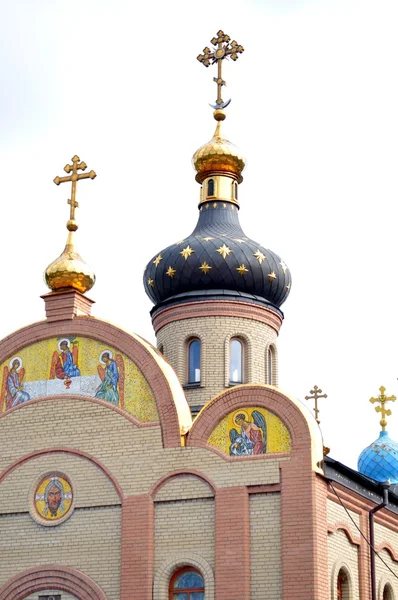 Pohled na některé pravoslavné církve. — Stock fotografie