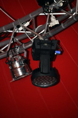 bir tür gösteriler için lambalar.