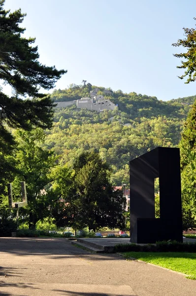 Grenoble, Franciaország, ősz — Stock Fotó