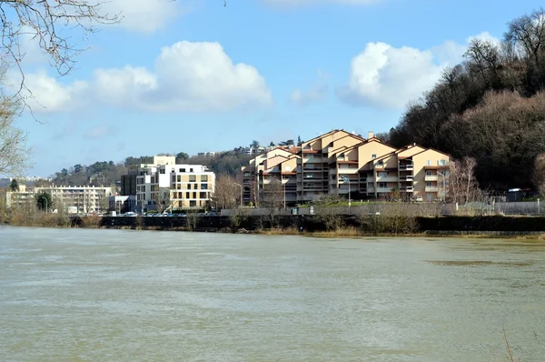 Lyon. Francja. Widok na Lyon . — Zdjęcie stockowe