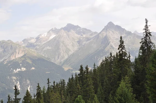 Some Mountains Alps — Stock Photo, Image