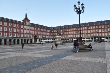 Madrid mi? İspanya. 10 Mart 2022. Ana kare .