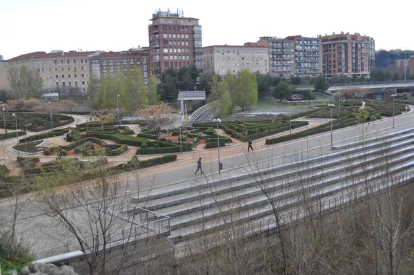 Madrid Spain March 2022 Park — Stock Photo, Image