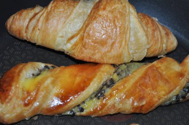 Kahvaltı için tatlı çörekler.. 