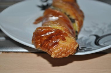 Kahvaltı için tatlı çörekler.. 