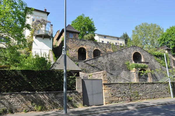 Nějaký Starožitný Dům Městě Architektura Francie — Stock fotografie