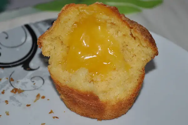 Muffin Til Morgenmaden - Stock-foto
