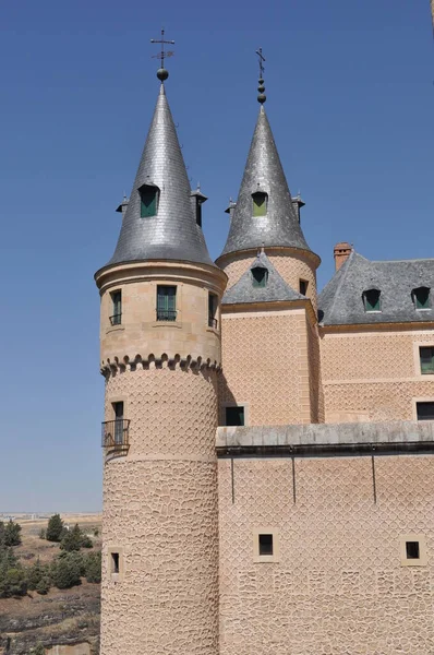 Old Castle Architecture Spain — ストック写真