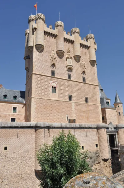 Old Castle Architecture Spain — Foto de Stock