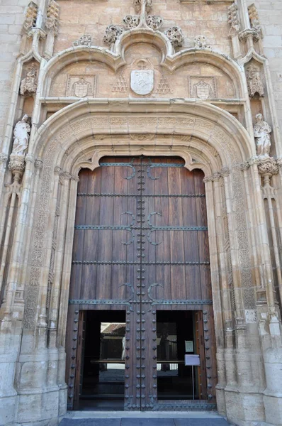 Vintage Door Old Spanish Style — Photo