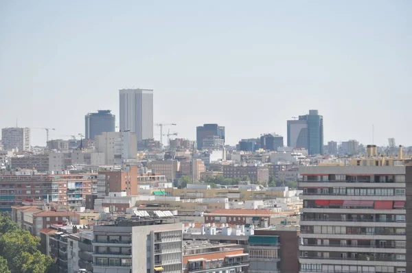 August 2022 View Madrid — Stockfoto