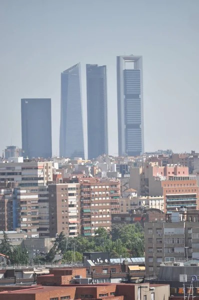 August 2022 View Madrid — Stock Photo, Image