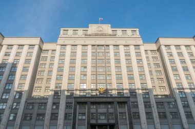 Moskova, Rusya 'daki Devlet Duma binası