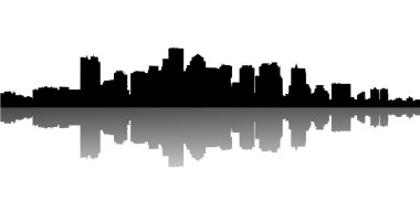 illustration of urban skylines