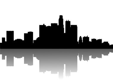  illustration of urban skylines