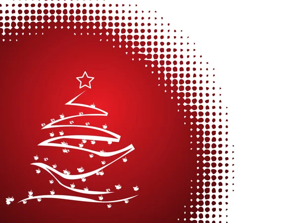 Abstrakte Weihnachtsbaum Hintergrund — Stockfoto