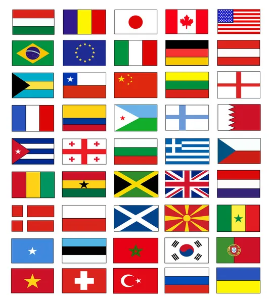 Flags — Stock Photo, Image