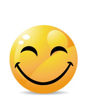 Beyaz doğum Smiley
