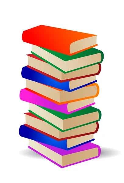 Colored books — Stock Photo, Image