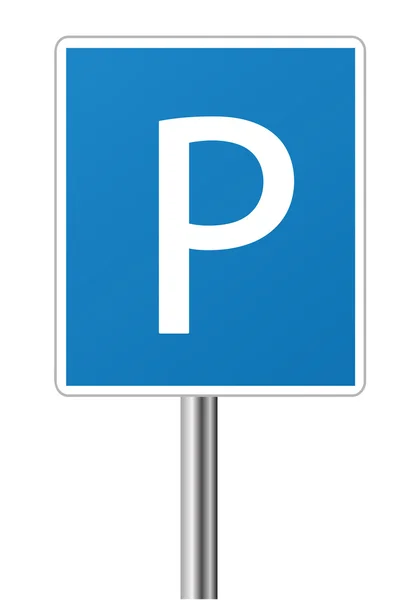 Parking znak — Zdjęcie stockowe