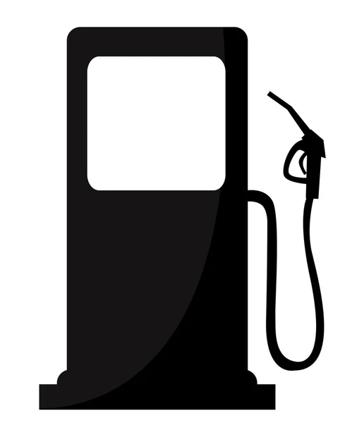 Benzinkút jele — Stock Fotó