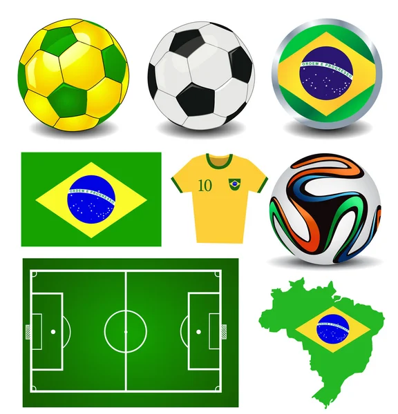 巴西足球冠军 — 图库照片