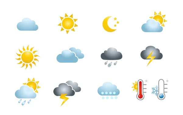 Weather Icons — Stock Photo, Image