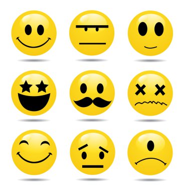  gülümseme Icon set 