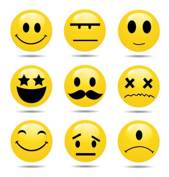  Smile Icon Set 