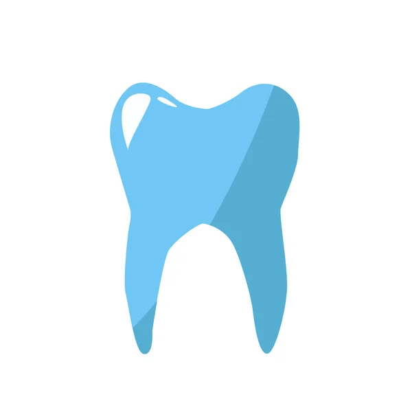 Ilustração Vetorial Dente — Vetor de Stock