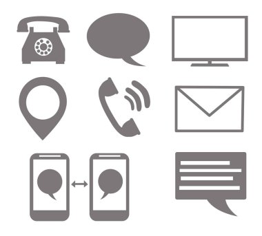 Beyaz arkaplandaki kişi simgeleri