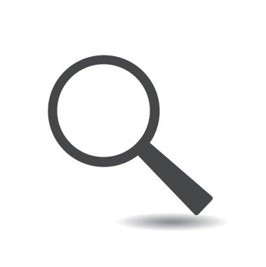 Büyüteç, araştırma simgesi simgesi