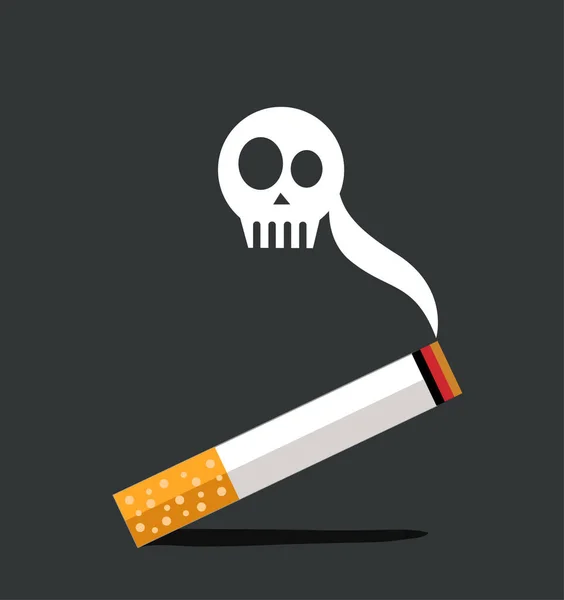 吸烟标志矢量插图 — 图库矢量图片