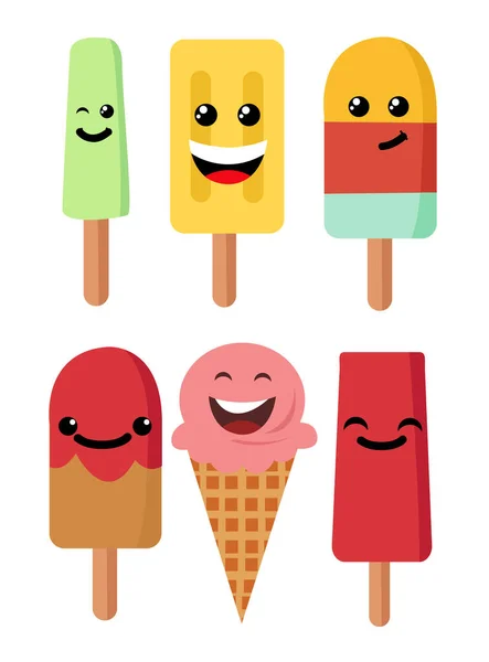 Ice Cream Vector Illustration — Stock Vector