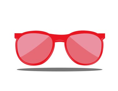 Moda güneş gözlüğü vektör illüstrasyonu