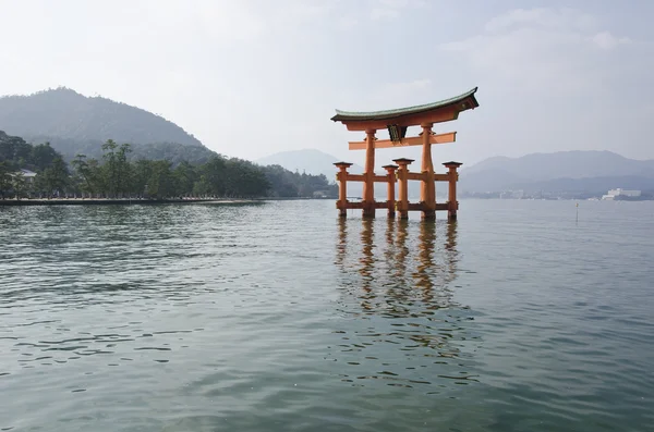 严岛神社 — 图库照片