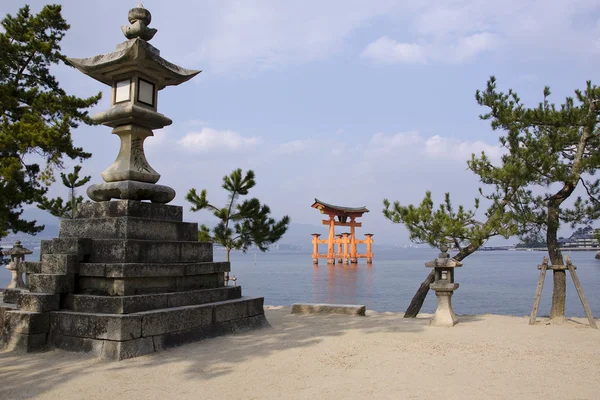 Храм Ицукусима — стоковое фото