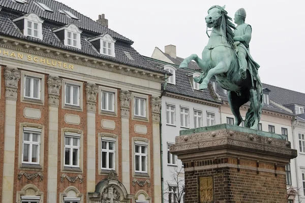 Estátua de Absalon em Copenhague — Fotografia de Stock