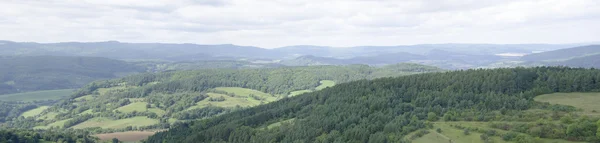 Панорама пейзажа в центральной Германии — стоковое фото