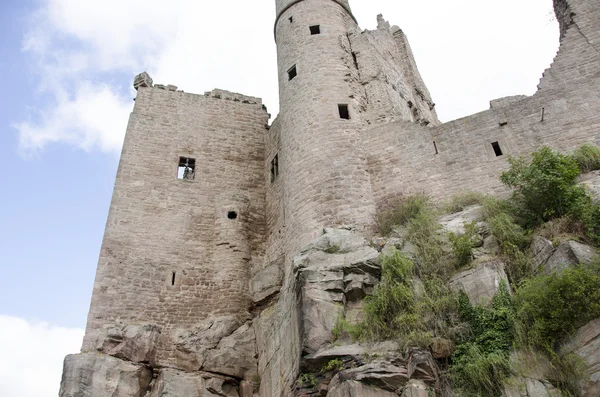 Castillo de Hanstein en Turingia, Alemania — Foto de Stock