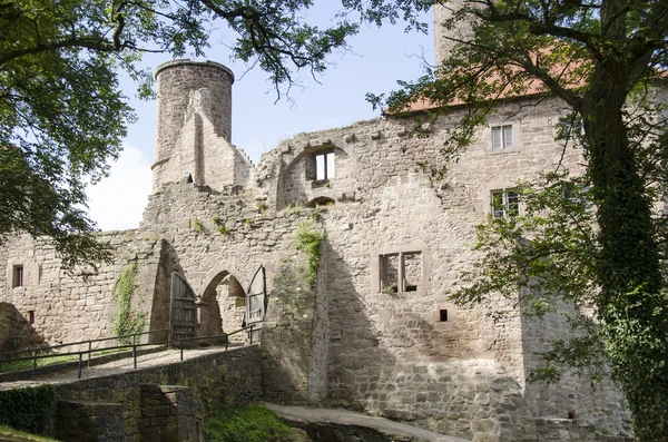 Hanstein κάστρο στη Θουριγγία, Γερμανία — Φωτογραφία Αρχείου