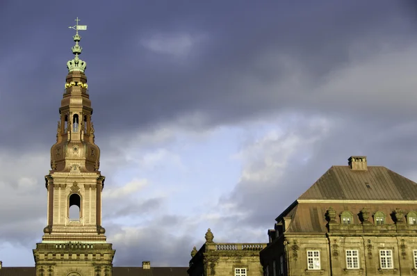 Pałac Christiansborg w Kopenhadze, Dania — Zdjęcie stockowe
