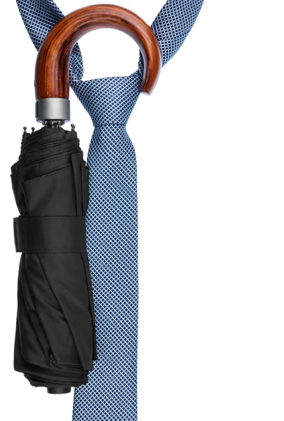 Corbata y paraguas — Foto de Stock