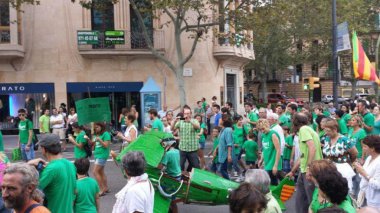 Spain manifestation of education clipart