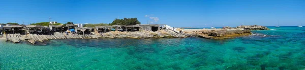 Panoramic of Formentera — стокове фото