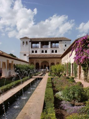 Alhambra, granada, İspanya