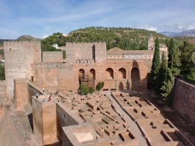 Alhambra, granada, İspanya