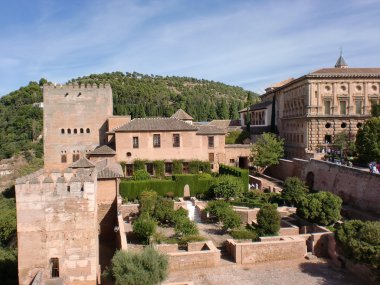 Alhambra, granada, İspanya